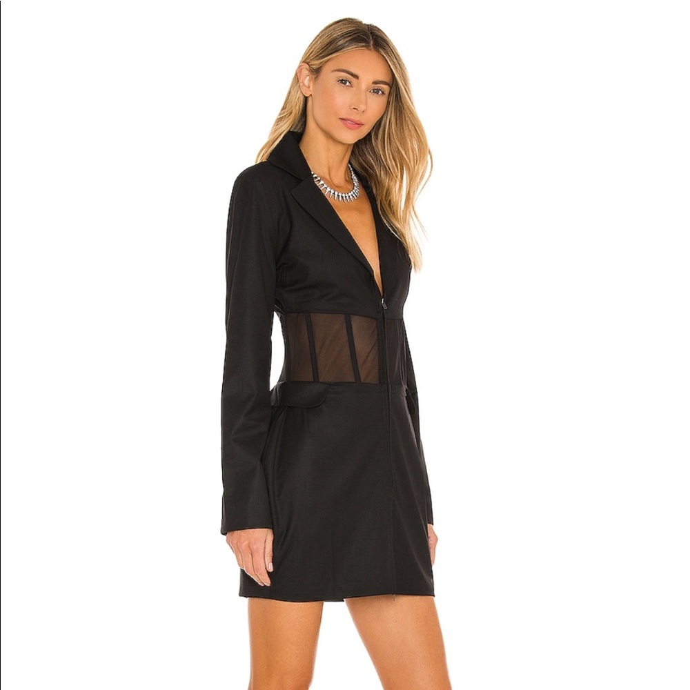 Revolve Corset Blazer Dress